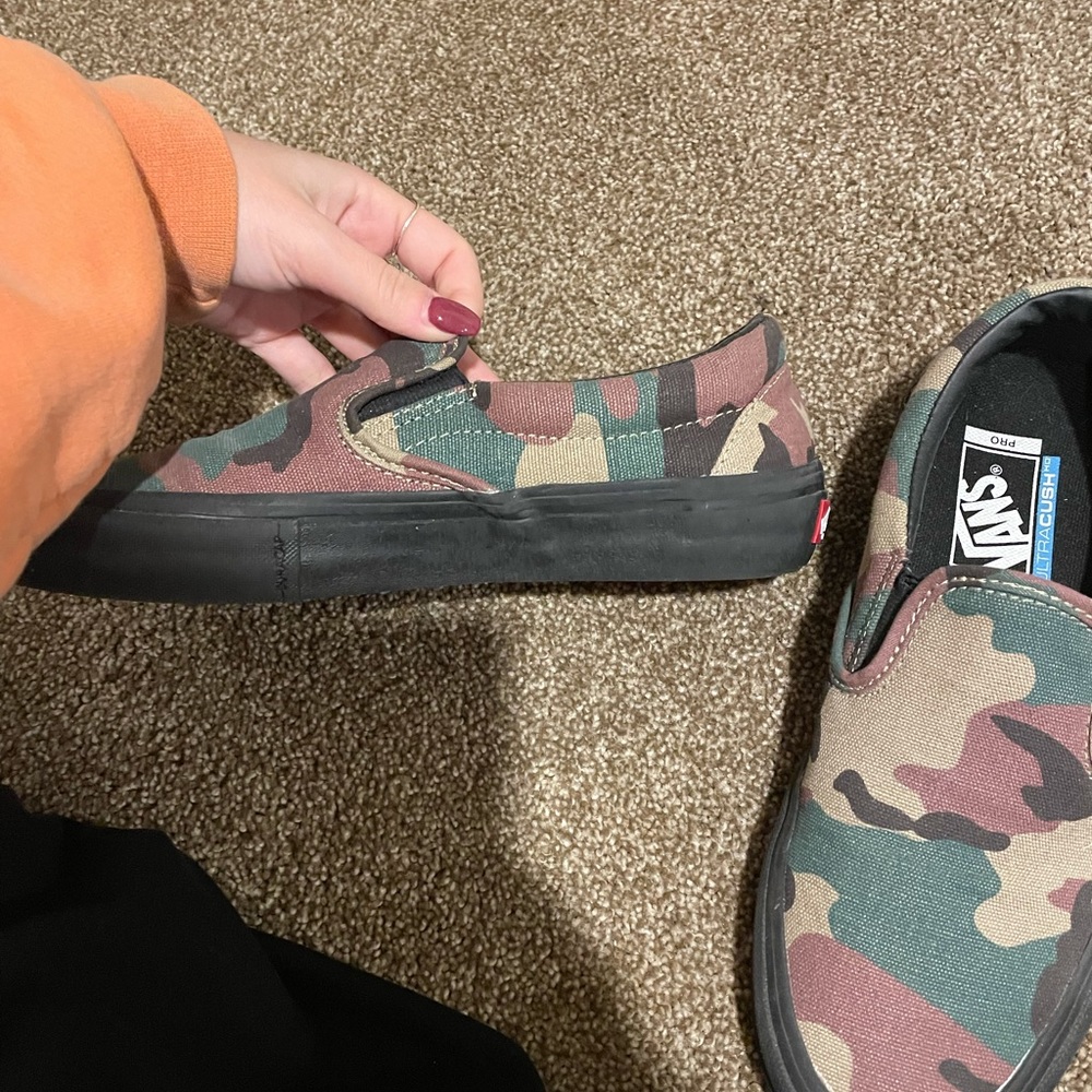 Camo unisex vans